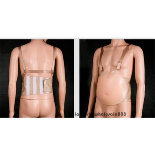 2020 New Silicone Jelly Belly Fake Pregnant Artificial Baby Bump Belly