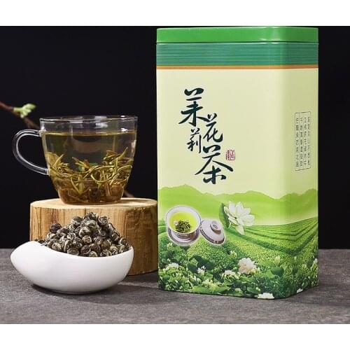 2020 Jasmine Tea Pearls Natural Fresh Jasmine Dragon Pearl Tea Green Gift Pack