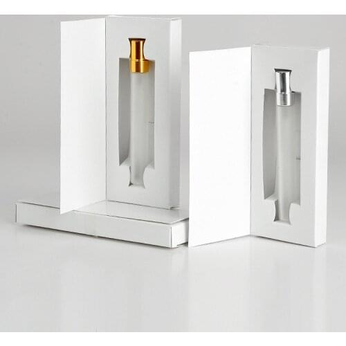 5ML 10ML Glass Bottle Perfume Atomizer Parfum Spray Bottle with Packing Box Cosmetic Sample Vial Refillable Bottles F20172469