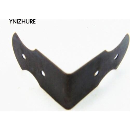 50pcs 25*15mm Antique box accessories wooden luggage side of the box antique side of the box / bag side / sides of the trumpet