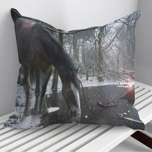 Big and Small Throw Pillows Cushion Cover On Sofa Home Decor 45*45cm 40*40cm Gift Pillowcase Cojines Dropshipping