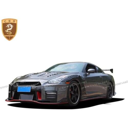 For Nissan GT GTR Body Kits Best PP Material Engine Front Rear Bumper Headlight Upgrade New Style GTR Bodykits Auto Accessories