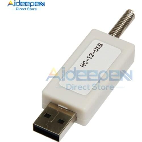 HC-12-USB 433Mhz Serial Wireless Module HC-12 USB 2.0 Line Computer Terminal Ultra Long Distance 1000 Meters SI4463