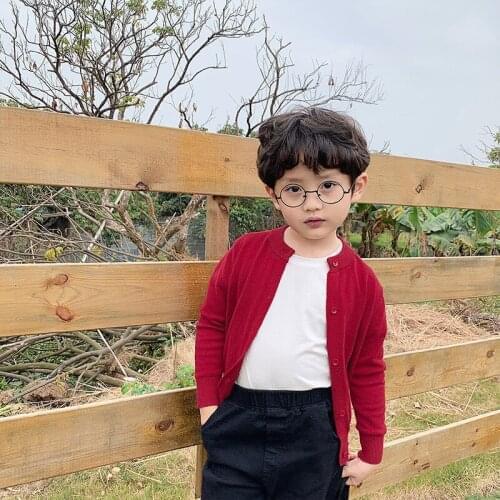 Baby Boys Sweaters Spring Autumn Casual Knitted Cardigan For Girls High Quality Toddler Sweater Children Jacket 1 2 3 4 5 6years