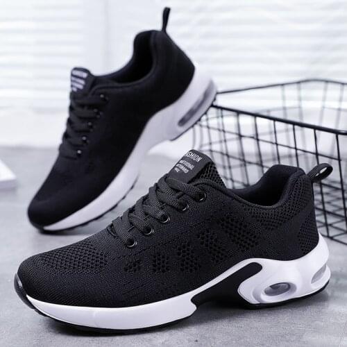 Summer New Sports Shoes Womens Fashion Casual Light Outdoor Mesh Breathable Non-Slip Wear-Resistant Comfortable Running Shoes