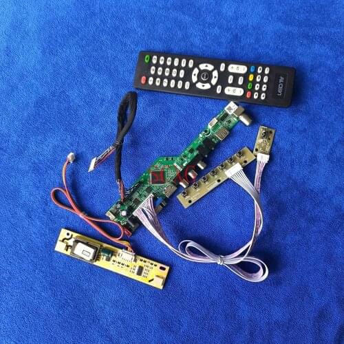 1920*1080 Monitor controller board HDMI-compatible USB AV VGA Analog Signal LVDS 30 Pin For LM215WF1/LM215WF2/LM215WF5 2CCFL Kit