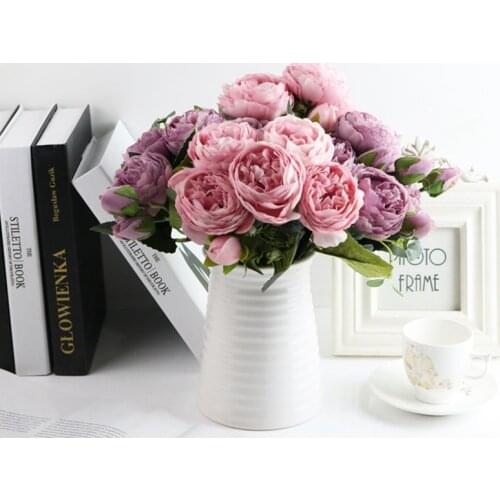 Искусственные пионы Qifu China At AliExpress