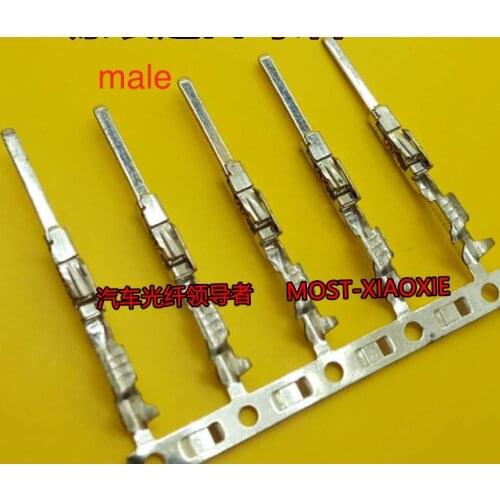 10PCS for Volkswagen Audi Car Connector Plug Pin Terminal Radar Electric Eye Male