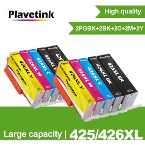 Plavetink Compatible Ink Cartridge For Canon PGI 425 PGI-425 CLI-426 PIXMA IP4840 MG5240 MG5340 MG6140 MG6240 MG8140 Printer ink