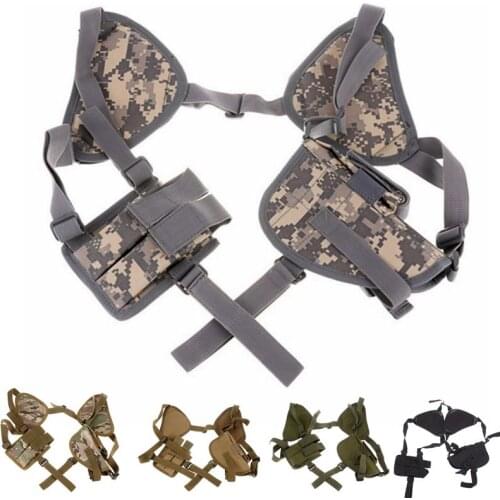 Airsoft Tactical Military Shoulder Hunting Combat Adjustable Universal Nylon Gun Holster Hand Gun Holster Glock Taurus Beretta