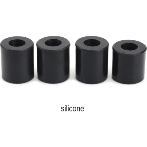 High Temperature Silicone Solid Spacer Hot Bed Leveling Column 3pcs Long + 1PC Short For CR-10/ CR10S Ender-3 3D Printer Parts