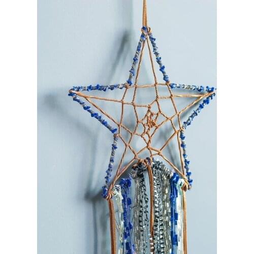 Star Metal Craft Hoops Dream Catcher Rings for Dreamcatchers Wreaths Macrame Project DIY Accessories