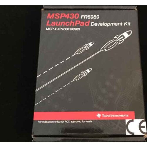 1 pcs x MSP-EXP430FR6989 LaunchPad with MSP430FR6 MCU 16-Bit Development Board