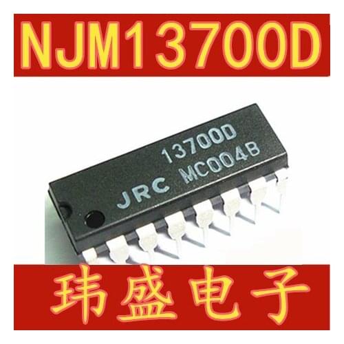 10pcs NJM13700D JRC13700D DIP16