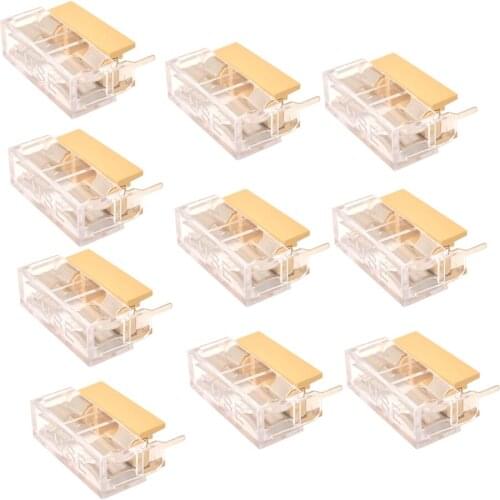 10 Pcs PCB Fuse Holder With Case Cover For 20mm Fuse AC 250V 6A Boat Yacht RV Camper Marine Etc 1.04 X 0.39 X 0.83 Inch
