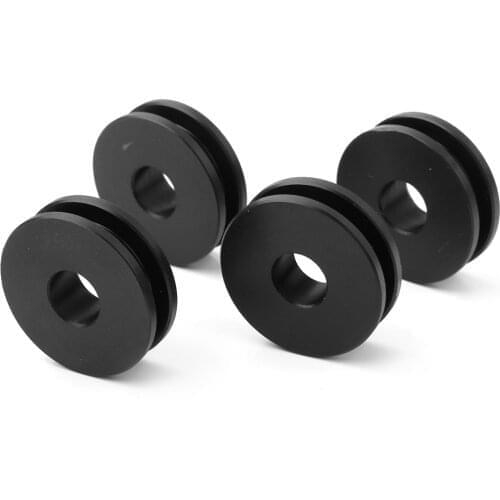 4x Motorcycle Detachable Windshield Bushing Grommets Kits for Harley Road King FLHR 1994-2013 2014 & Softail FLSTC 2000-2014