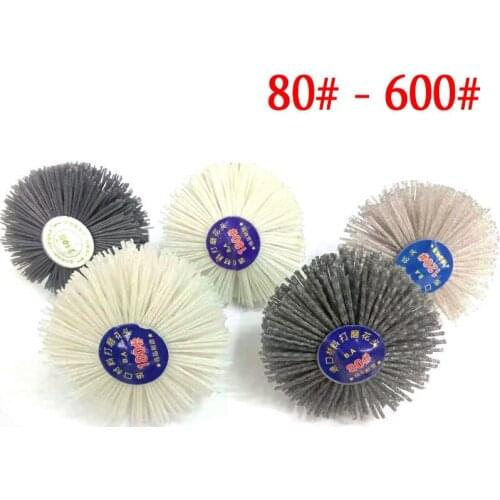 Grinding head abrasive DuPont nylon material wood Thuja Redwood root Relief polishing Wheel grinding head Wear-resistant brush