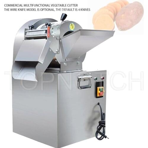 Electric Vegetable Cutter Commercial Potato Slicer Pickle Cabbage Shredding Equipment