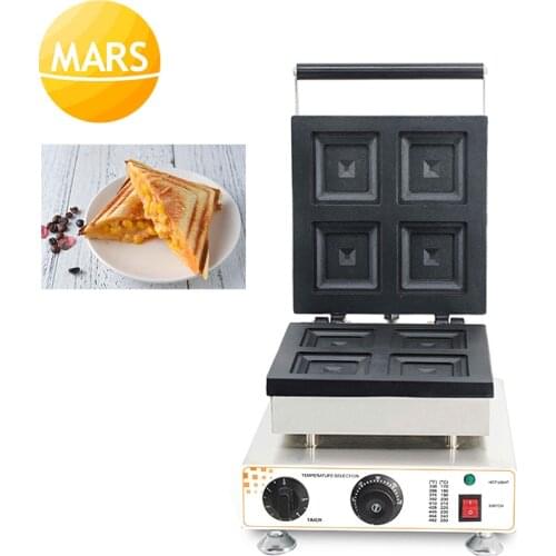 Electric Waffle Maker Iron Sandwich Machine Non-Stick Pan Bubble Egg Cake Oven Commercial Breakfast Waffle Machine 220v 110v