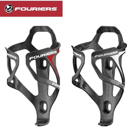 FOURIERS WBC-DX004 Super Light MTB Road Bike Carbon Fiber Bottle Cage Bicycle Water Bottle Holder Included Two Alloy Bolts