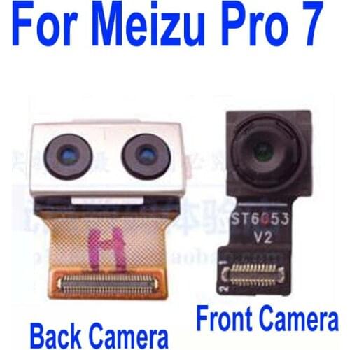 100% Original Good Main Rear Big Back Camera Flex Cable For Meizu Pro 7 M792M M792H Small Facing Front Camera Phone Parts