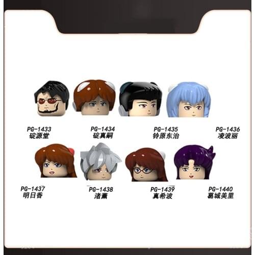 Evangelion Ayanami Rei Pilot Mari Pilot Asuka Pilot Shinji Mini Figure Bricks Toys Building Blocks Assembled Model Toys