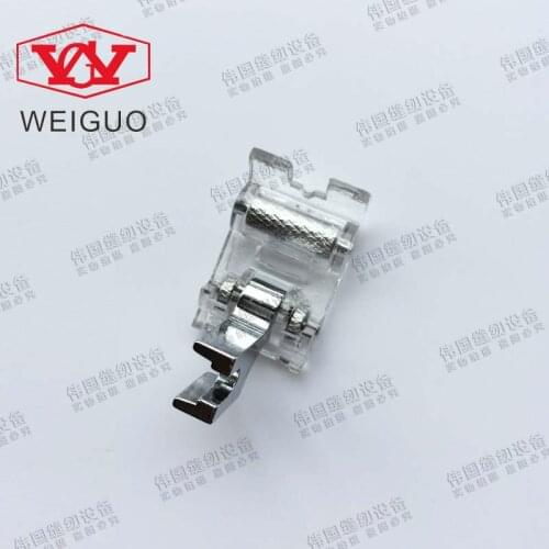 Genuine good beautiful leap SINGER home multi-function sewing machine roller presser foot leather special wheel presser foot