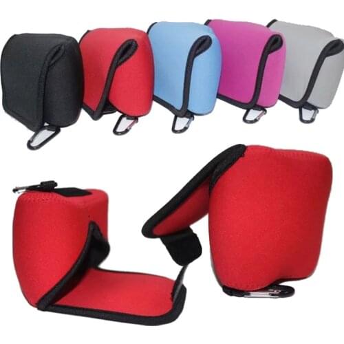 Neoprene Soft Waterproof Inner Camera Case Cover Bag for Olympus XZ1 XZ-1 XZ2 XZ-2 Black Blue Red Rose Gray