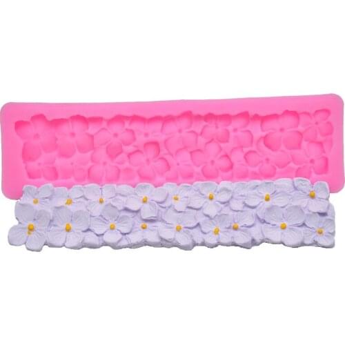 New Fashion 3D Flowers Silicone Cake Mold DIY Fondant Cake Chocolate Decorating Baking Tools