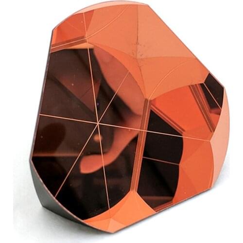 Pyramid Prism Diameter 64mm H39.8mm Second Order Retroreflector High Precision and Reflection Corner