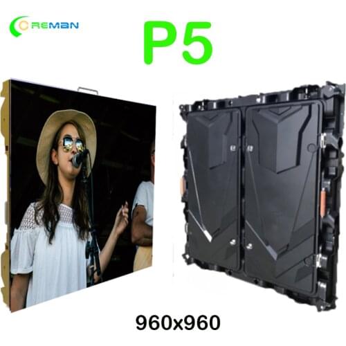Led para publicidad IP65 SMD rental P5 outdoor led screen HD 5mm pitch rental led display outdoor 96X96 p8 p10 Audio video