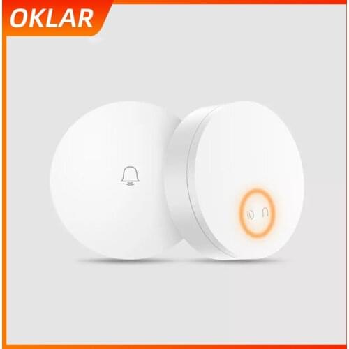 OKLAR Intelligent wireless doorbell without battery wireless home remote waterproof smart door bell For Mijia Mihome APP Wifi