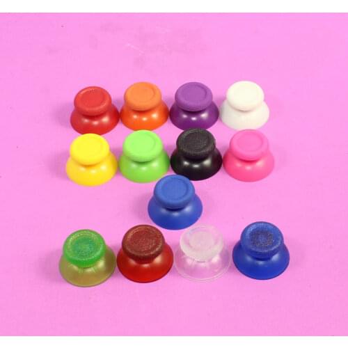 YuXi 2pcs Mushroom Grips Analog Replacement Plastic 3D buttons Joystick Cover Caps For Playstation 4 PS4 Controller