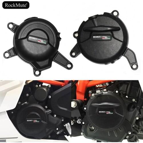 Engine Guard Cover Protector For KTM RC390 2014-16, Duke 390 14-15 Motorcycle Gear Box Full Cover Crash Protection NOT GB Racing