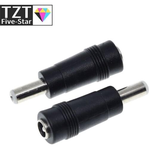 1Pcs 5.5 x 2.1mm Female To 5.5 x 2.5mm Male DC Power Connector Adapter Laptop 5.5*2.1 Female To Male 5.5*2.5