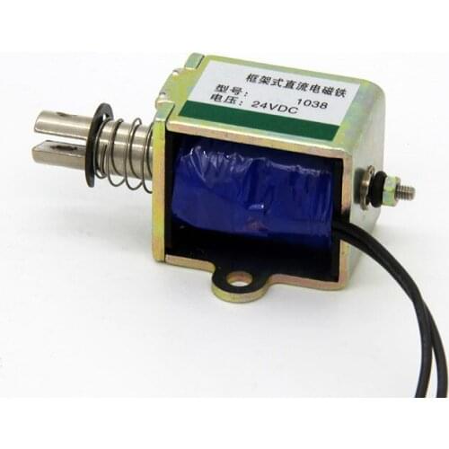 1pc solenoid 1038 mini solenoid DC 12V 24V custom solenoid coil push-pull solenoid