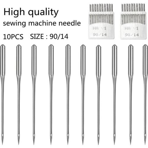 10Pcs/Set Silver High-quality household sewing machine needles Universal Sewing Needle Accessories Household Sewing Tools