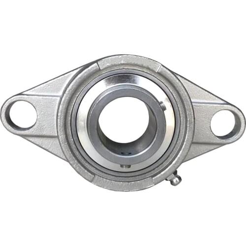 4PCS SSUCFL207 SUCFL207 UCFL207 Stainless Steel Pillow Block Bearing Unit