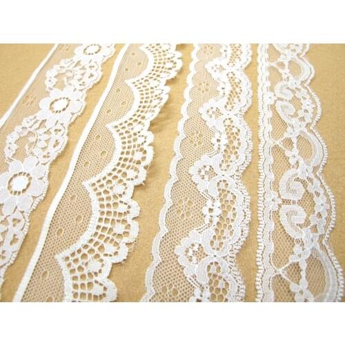5Yards|35-45mm Lace|Embroidered Lace Trim|Bridal Wedding Materials|Clothing Ribbon|Hairband|Accessories DIY