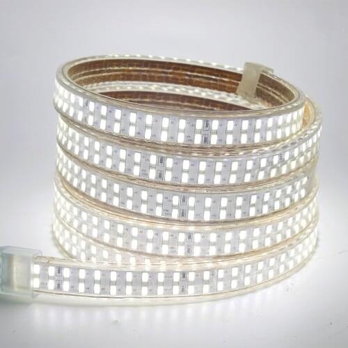 5630 5730 Led Strip Light 220V Waterproof Indoor Ourdoor Lighting 240Leds/m LED Light Strip Super Brighter