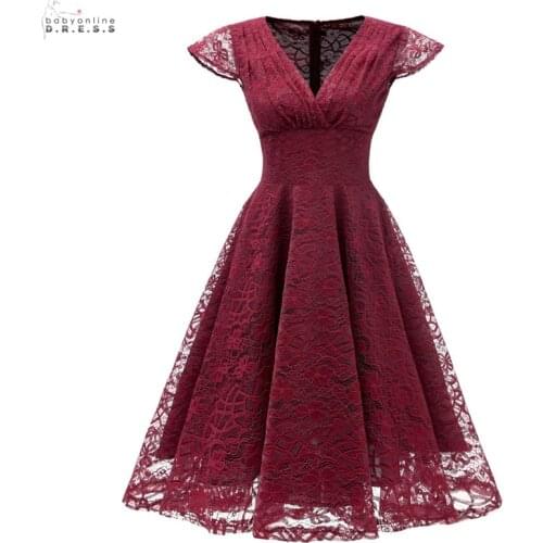 Elegant Lace V-neck Homecoming Dresses Sexy Cut-out Burgundy A-line Graduation Dresses Pink Navy Blue Draped Vestido Curto