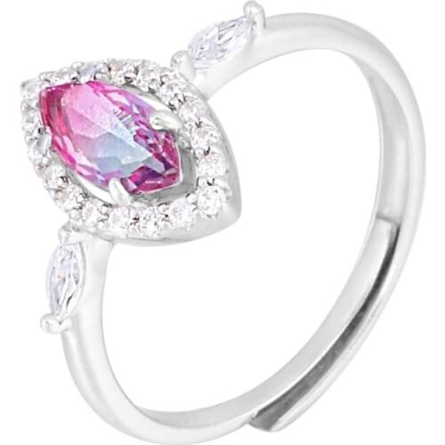 2021 Augest collections Silver Engagement Ring Classic Round Womens Wedding Gift Size 0.5/1.0 Carat