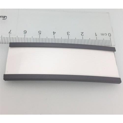 "C" Channel Magnetic Label Holder With Paper Insert and Clear Plastic Protector Metal Surface Magnetic Strip 20mm-50mm available