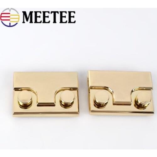 2/4pcs Snap Bag Lock Metal Clasp Spring Buckle for DIY Handbag Bag Purse Hardware Closure Bag Parts Accessories KY410