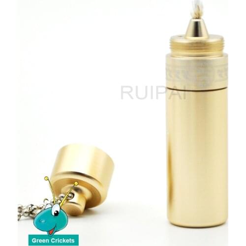 No.6418 Portable mini Aluminum Alloy Golden Round Alcohol Lamp For Watchmakers Repair watch