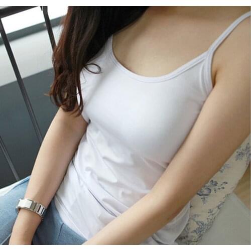 2020 new arrival Simple girl small sling wild summer thin belt base sling ladies vest