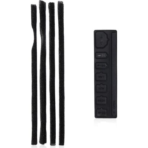 OSTENT Dust-Proof Cover Filter Mesh Jack Stopper Kits for Sony PS4 Pro Console