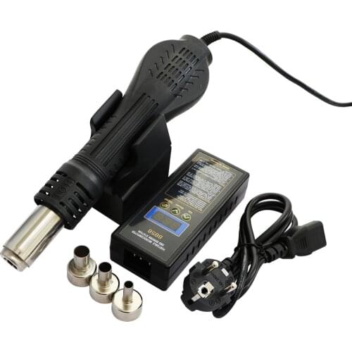 Rework Soldering Station 8858 Portable Hot Air Gun BGA Blower 220V EU Plug Handheld Hot Air Gun With Welding Repair Tools