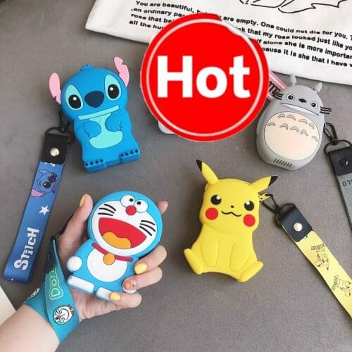 Super Cute Womens Bags Cartoon Anime Coin Purse Soft Silica Gel Girls Mini Bag Portable Kawaii Small Wallet Clutch Change Purse