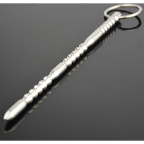 Uretral Insert Stainless Steel Penis Plug Beads Sounding Rods Sex Toys For Men Cbt BDSM Penis Insertion Urethral Sound Dilators